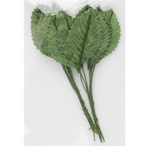 만들기 장식용 인조 나뭇잎 20입 꾸미기 조화 이파리