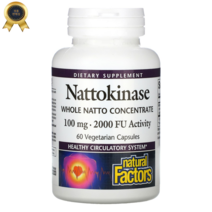 내추럴 팩터스 나토키나제 나토키나아제 100mg 베지 캡슐 60정, 기본