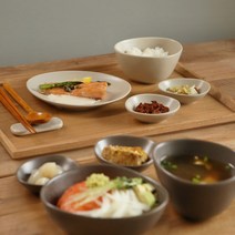 에라토 에타홈 에라토 (에타홈) 에라토 조약돌 2인 12P 그릇세트, 크림, 단일옵션