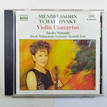 (중고CD)(MADE IN CANADA) MENDELSSOHN TCHAIKOVSKY/ 멘델스존 차이코프스키 바이올린 협주곡/ TAKAKO NISHIZAKI/ 음반 상태 NM