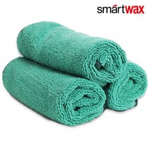 스마트왁스 극세사타월 3장 패키지(Green), 선택안함