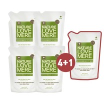 네이쳐러브메레 유아 식기세정제 리필 실속 세트 구성, 02.식기세정제 리필 4+1팩