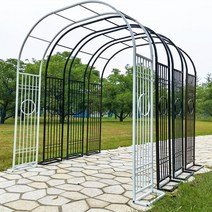 장미터널 아치 포도나무지지대 넝쿨 나팔꽃 글로벌노마드 전원주택대문 아치문 장미펜스, 플라워 사이즈