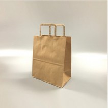 천운패키지 크라프트 종이쇼핑백(별소2호) 1묶음, 100장