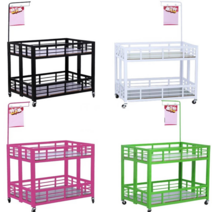 슈퍼마켓 바퀴달린 접이식 이동식 가판대 좌판 테이블, 상세이페이지 참고, 60x60x80 핑크