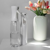 MAME 반자동 압축 분무기 안개분사 스프레이 화이트 블랙 200ml 300ml 500ml, 화이트 투명, 1개