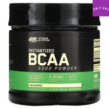 옵티멀 뉴트리션 BCAA BCCA BACC 비씨에이에이 파우더 무맛 60회분, 상품