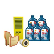 벤츠 C클래스 W205 W204 엔진오일 세트 HX7, 벤츠 C클래스 W204, C220 BLUETEC, HX7 8L 엔진오일 세트