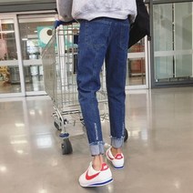 가바바 남성 바지 뒷모습이 귀여운 청바지 G6652