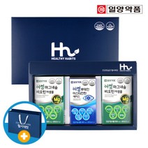 일양 루테인 아스타잔틴 1박스+마그네슘 2박스 선물세트(쇼핑백), 단품, 단품