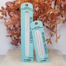 실버상회 튤립 비딩 트위스트 니티놀 비즈바늘 0.2mm 구슬바늘 2종 / 실버부자재 공구 올스샵, 트위스트／롱타입
