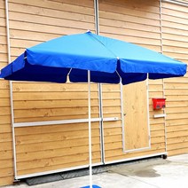 [∂LL7] 해변 계곡 낚시용 접이식 직사각 파라솔 받침미포함 야외 그늘막 접이형 세트 비치 대형 고급 캠핑_h§eEA, §ff_레드