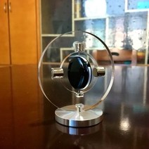 태양열발전기 태양광 캠핑 차박 미니 발전기홈인테리어 자동차 장식 조명 엔진 자기 부상/멘도노 모터 태양, 한개옵션0