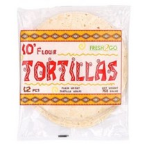 [아이스박스 포함] 냉동 또르띠아 6인치 12장 밀 또띠아, 8인치, 1개, 300g