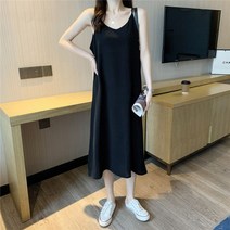 1+1 여성 원피스 민소매 실키 보세 하객 오피스룩 캐주얼 데이트 데일리 결혼식 등하원룩 원마일웨어 HA36