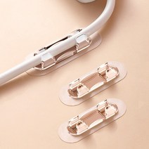 쥬롬 케이블 선정리 클립 20개, 대형, 투명