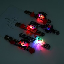 [피앤비유니티]할로윈 LED손목팔찌, 신사도깨비리본