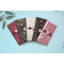 다솜다솜 금사매듭예단봉투 봉채비 꾸밈비 현금예단봉투, 분홍