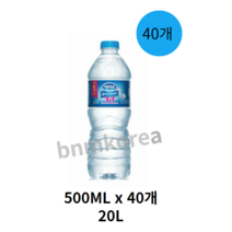 네슬레 퓨어라이프 500ml X 40pet, 1개, 20L