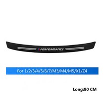 bmw 에어덕트 바디킷 그릴 m패키지 스포일러탄소 섬유 자동차 트렁크 범퍼 스티커 BMW E39 E36 F30 F10 E4, 01 90CM