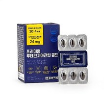 일양약품 일양 프리미엄루테인지아잔틴골드30캡슐 6세트(6개월분), 상세 설명 참조, 단일옵션