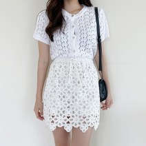 [바보사랑] 겟잇미 렌네비 데일리 밴딩 뜨개 미니스커트