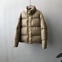 차이나칼라 덕다운 숏 패딩 요즘 유행하는 패딩 여성 겨울패션 아이템 빵빵오리털 짧은 패딩