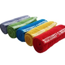 [트윈스몰] 국내제작 면100% 코마사 30수 PS 스포츠타올 (답례품/판촉물/선물용), 2개, 그레이