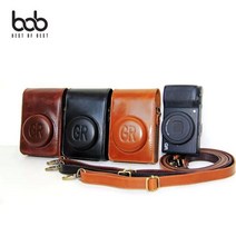 [ 리코가죽가방 리코gr1케이스 리코케이스 ]_PN_bob 리코 RICOH GR 1 2 카메라 가죽케이스 크로스백_dlrhd_K/W:디지털/가전_종합, 이공 리코GR1.2공용_카멜브라운_dlrhd