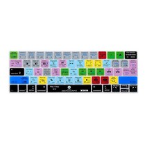 XSKN Premiere Pro CC Keyboard Skin for Touch Bar MacBook Pro 13 15 Retina Display A1706 A1989 A1707