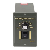 전압조절기400W AC 모터 속도 컨트롤러 핀 포인트 레귤레이터 전진 및 후진 220V 50Hz 제어 장치 US-52, 한개옵션0