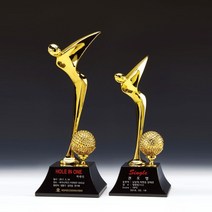 지스타골프 싱글기념트로피 골프 트로피주문제작 기념패, one color