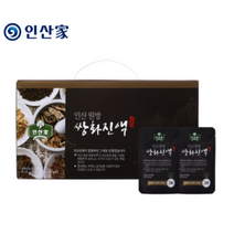 (주)인산가 정품 인산가 쌍화진액 80ml x 30팩+2박스 이상 구입시 홍삼애크런치(49g) 간편 섭취/ 인산죽염, 1박스, 80ml x30팩