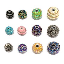 (주)아트인 큐빅볼 비즈, 18mm(아이보리)