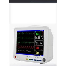 환자 감시 장치 심전도 측정기 모니터 차트 페이선트, 표준 구성 + 배터리