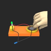 초등학교 저학년 압전소자 압력 발전기 만들기 키트 과학교구, 1인용