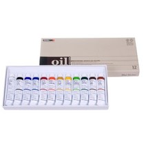 신한화구 유화물감12색 20ml 세트/1 343100