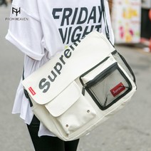 [프롬헤븐] 남여공용 메신저백 크로스백 로우