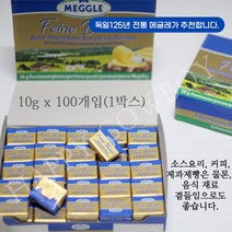 메글레 미니 파인 포션버터 10gx100개