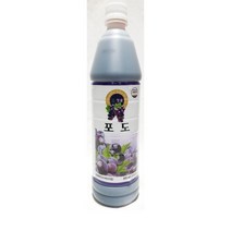 [더착한푸드]포도원액(청솔 835ml) 식자재마트 대용량 업소용 과일원액 음료원액 포도베이스 포도농축액 청솔포도원액, 포도