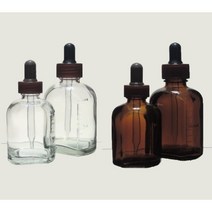 유리 스포이드병 50ml 100ml 갈색 투명 / 점적병 스포이트 프로폴리스병, 50ml 백색
