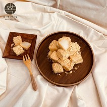 인절미 콩고물인절미 콩가루 국산찹쌀 전통간식 어르신간식 개별포장 식사대용 식이섬유 낱개포장, 100gx100