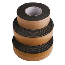 EVA 단면 스폰지테이프 흑색 폭 25mm 두께선택 마찰방지 소음방지 완충테이프 쿠션테이프 탄성테이프, 두께10mm