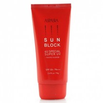 아스파시아 4U 스페셜 슈퍼 선블록 SPF50 PA 70g, 단품, 단품