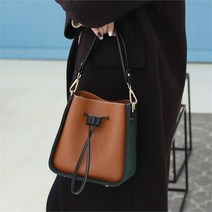셀러허브(잡화) [라일리] Rly 여성 포인트토트백 배색포인트 끈장식 캐주얼