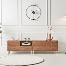 [Hot티비다이+5천원할인] 파로마 피코 1000 4서랍 거실장 티비다이 / 수납거실장 / 모던장식장, 헤이즐넛