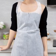 성인용 일회용 앞치마 대형, 100개