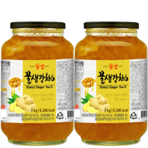 꽃샘 꿀생강차 2kgX2개