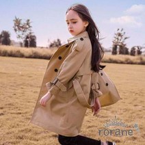 여자아동복 코트 트렌치 정통 여아동원피스 유아원피스 주니어쇼핑몰