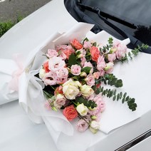 기념일 생화 꽃다발 프로포즈 생일 결혼 농장직송 꽃배달싼곳, 꽃다발(특대)-옐로우톤, 1개